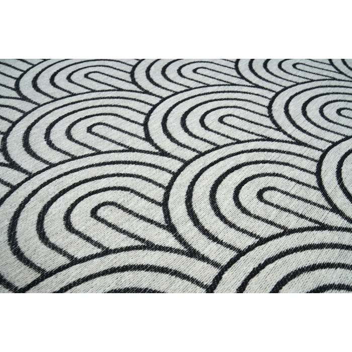 Alfombra ARCO BLACK (Art Deco Collection)